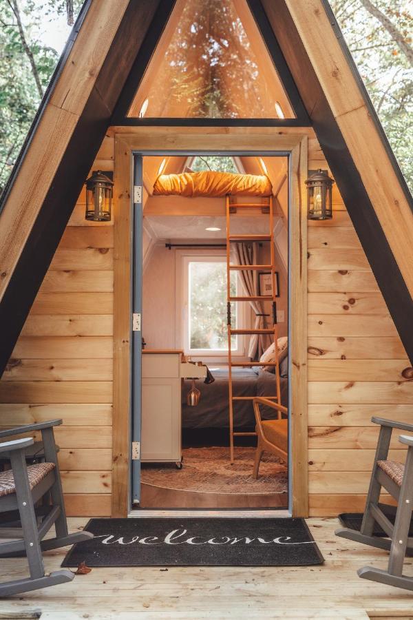דירות Rockbridge Blue Brambler Glamping A-Frame מראה חיצוני תמונה