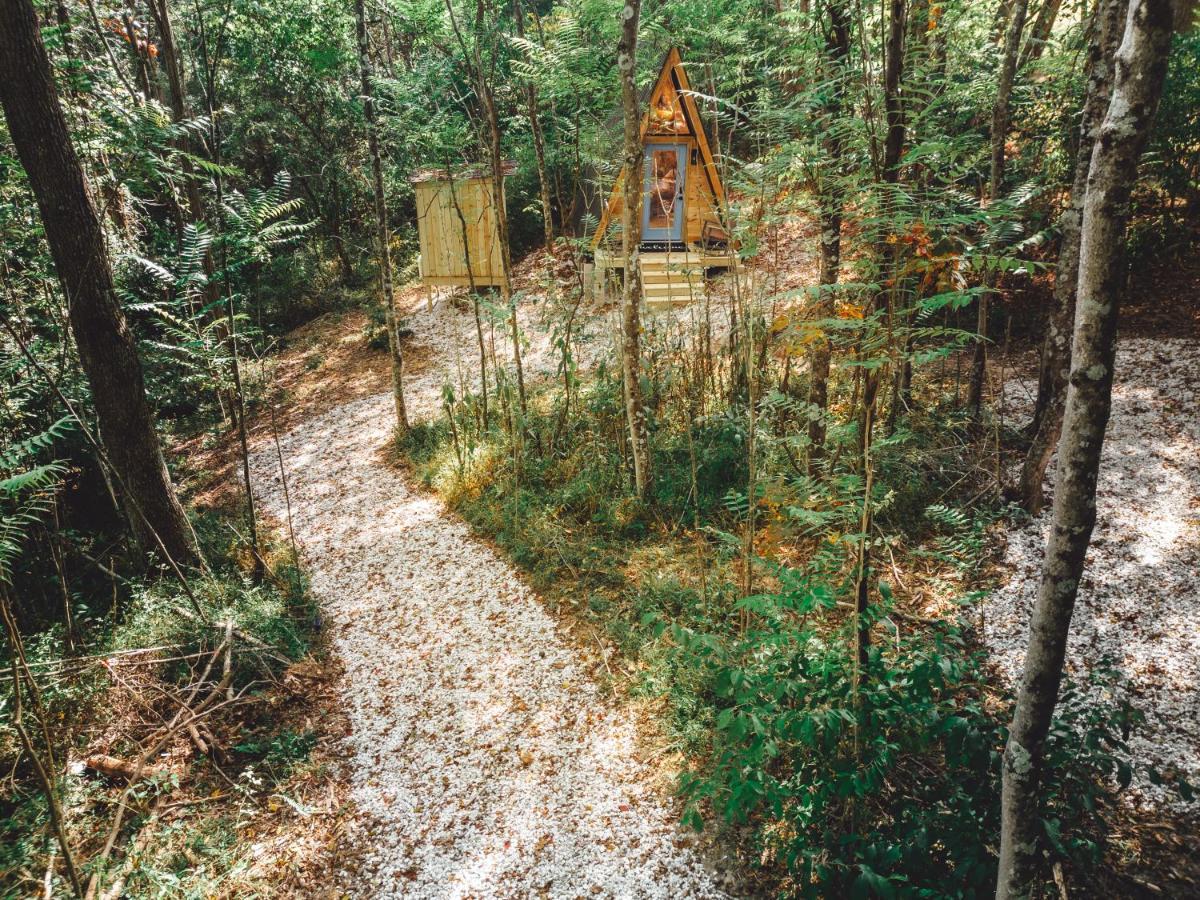דירות Rockbridge Blue Brambler Glamping A-Frame מראה חיצוני תמונה
