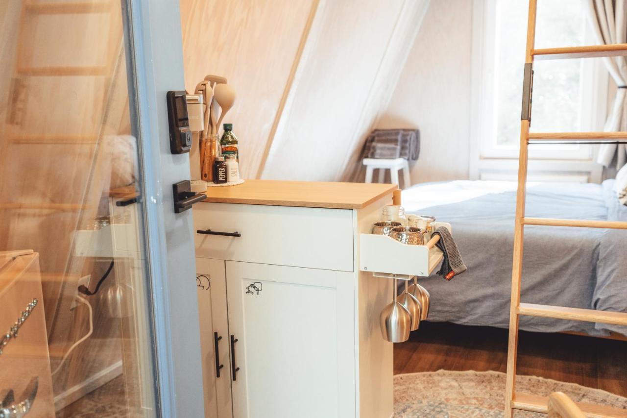 דירות Rockbridge Blue Brambler Glamping A-Frame מראה חיצוני תמונה