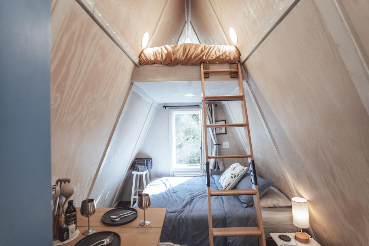 דירות Rockbridge Blue Brambler Glamping A-Frame מראה חיצוני תמונה