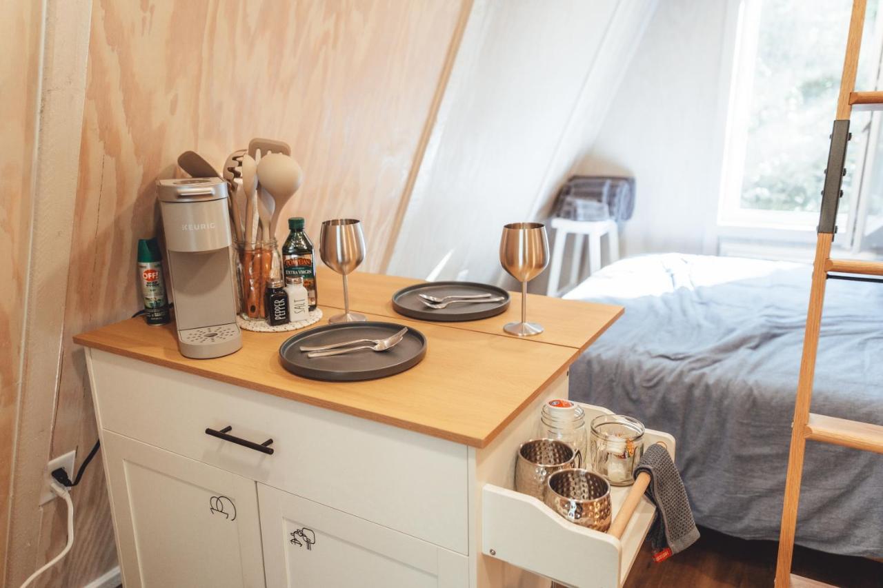 דירות Rockbridge Blue Brambler Glamping A-Frame מראה חיצוני תמונה