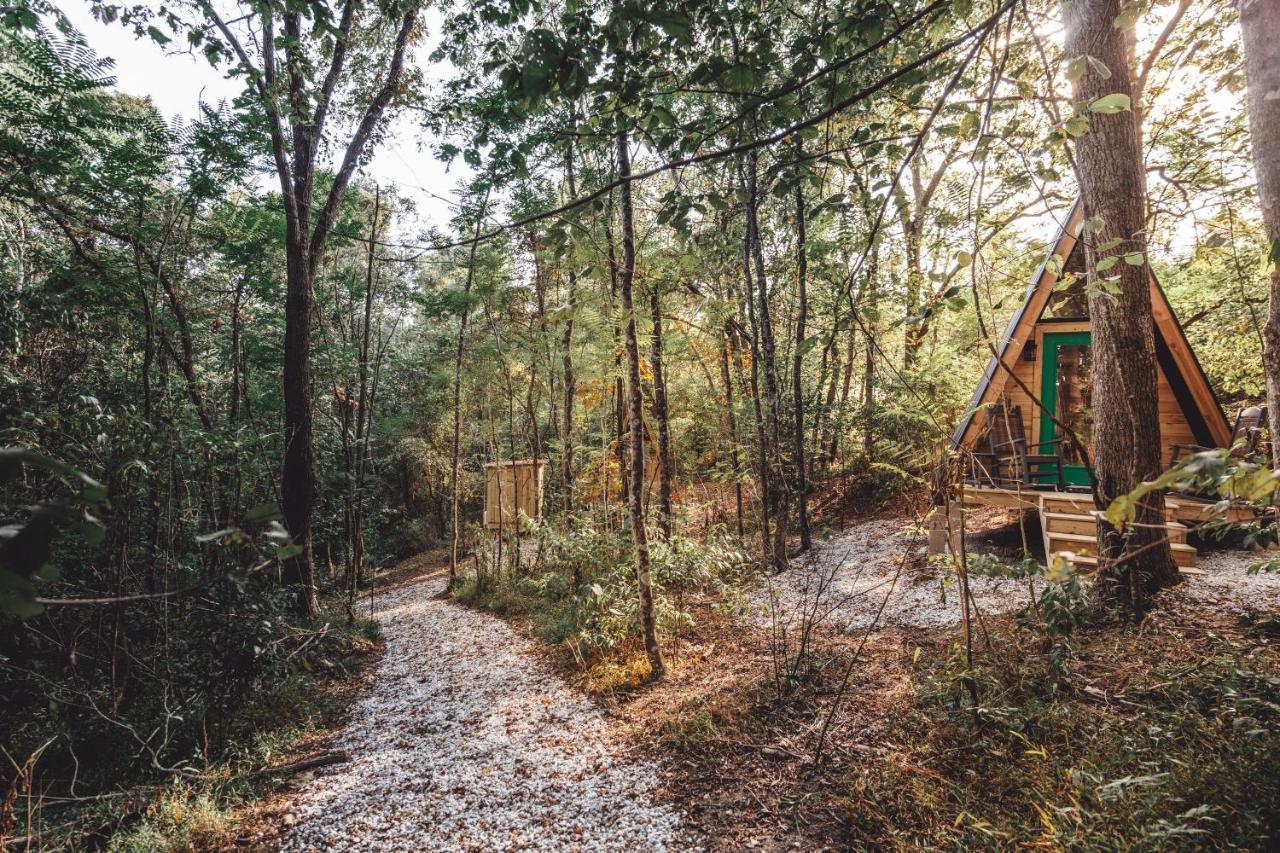 דירות Rockbridge Blue Brambler Glamping A-Frame מראה חיצוני תמונה