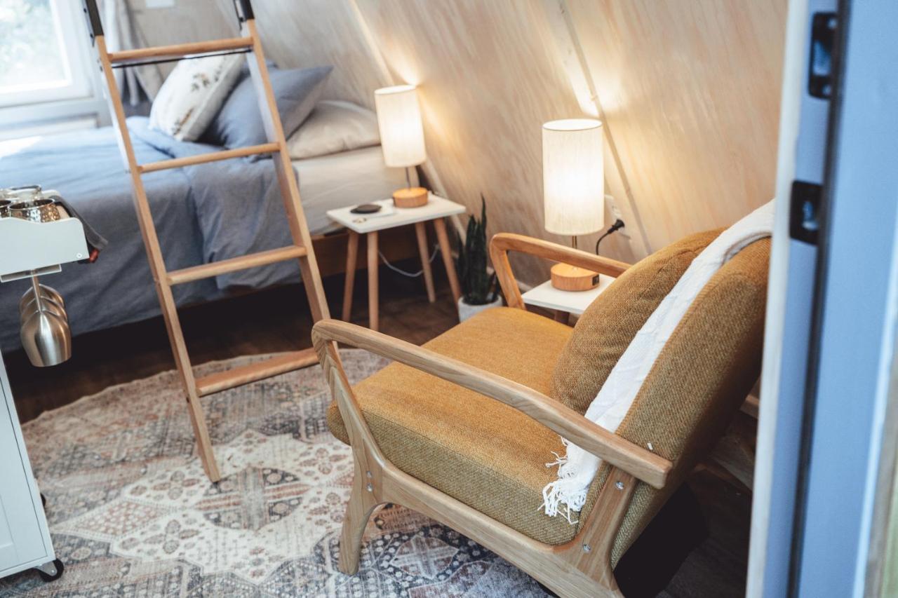 דירות Rockbridge Blue Brambler Glamping A-Frame מראה חיצוני תמונה