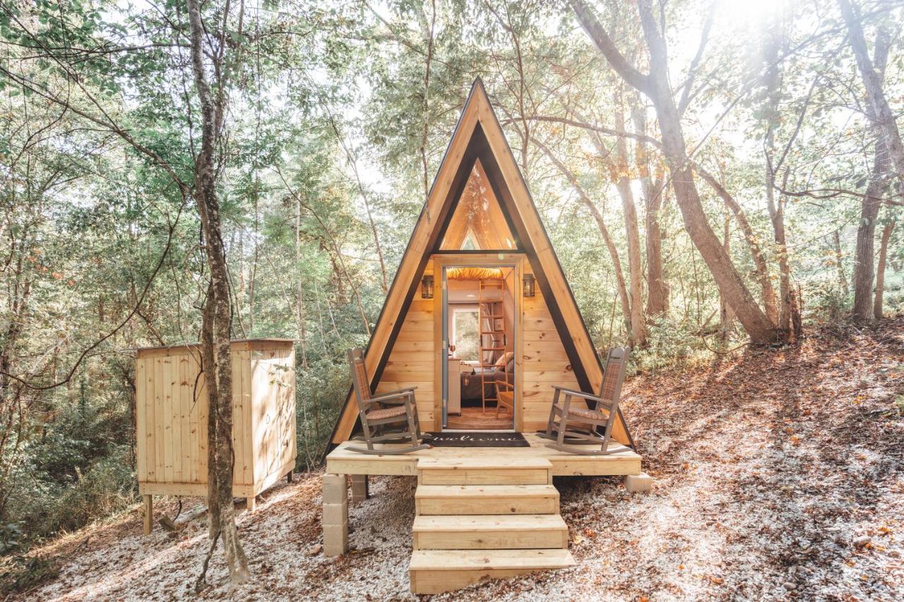 דירות Rockbridge Blue Brambler Glamping A-Frame מראה חיצוני תמונה