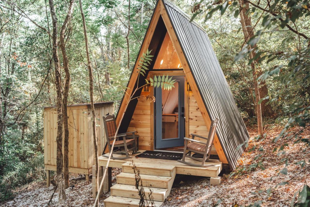 דירות Rockbridge Blue Brambler Glamping A-Frame מראה חיצוני תמונה