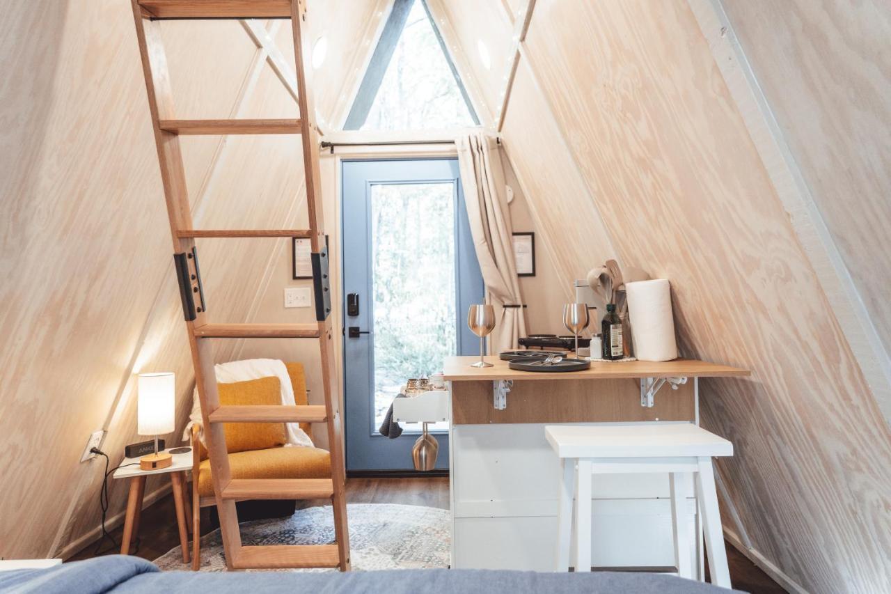 דירות Rockbridge Blue Brambler Glamping A-Frame מראה חיצוני תמונה