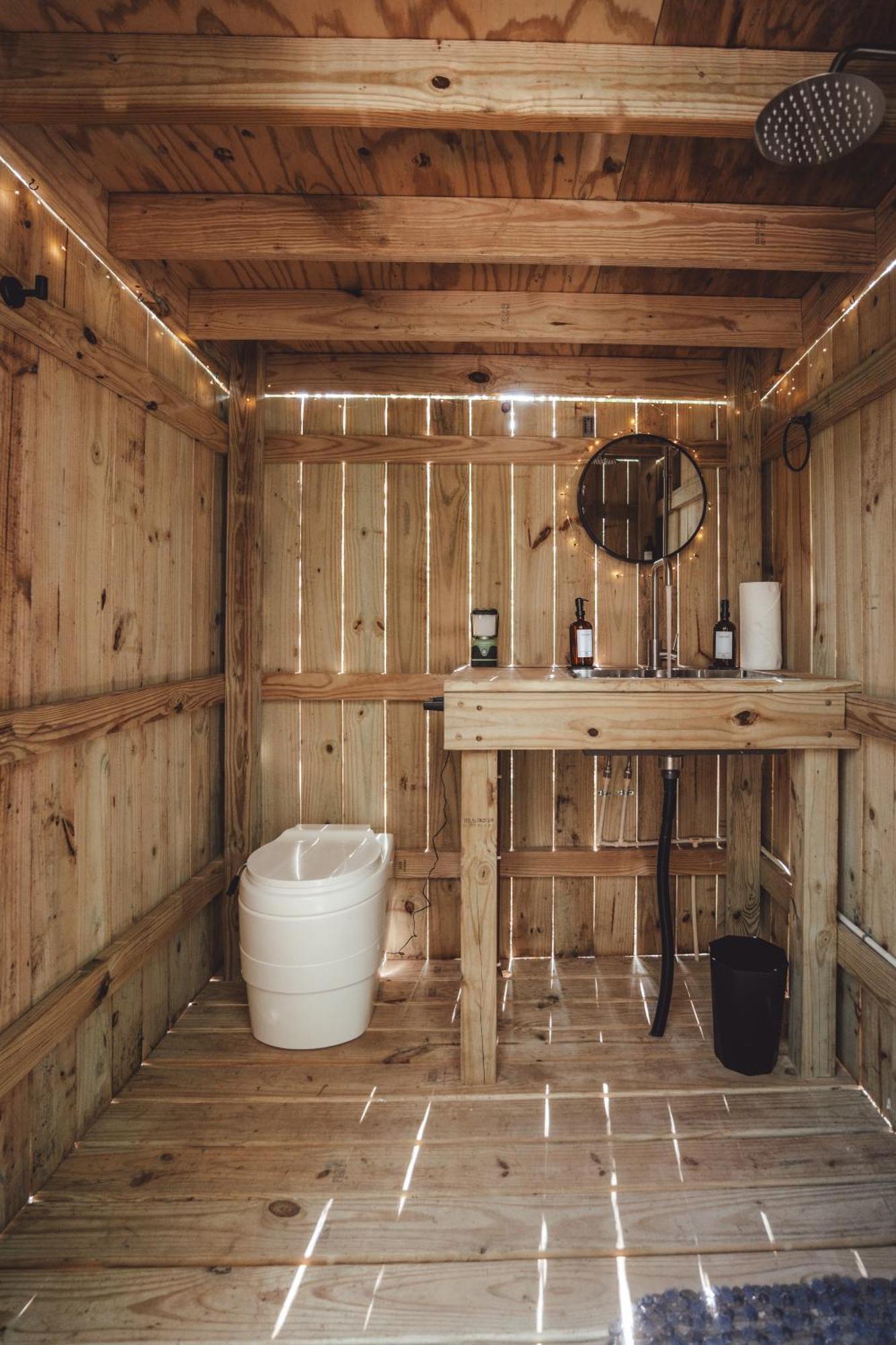 דירות Rockbridge Blue Brambler Glamping A-Frame מראה חיצוני תמונה