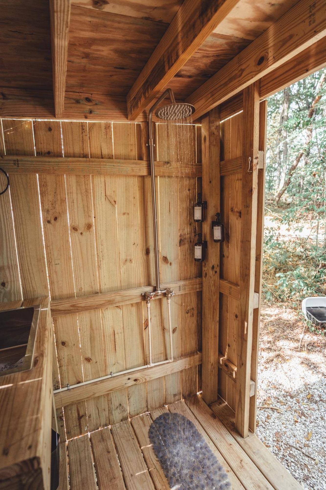 דירות Rockbridge Blue Brambler Glamping A-Frame מראה חיצוני תמונה